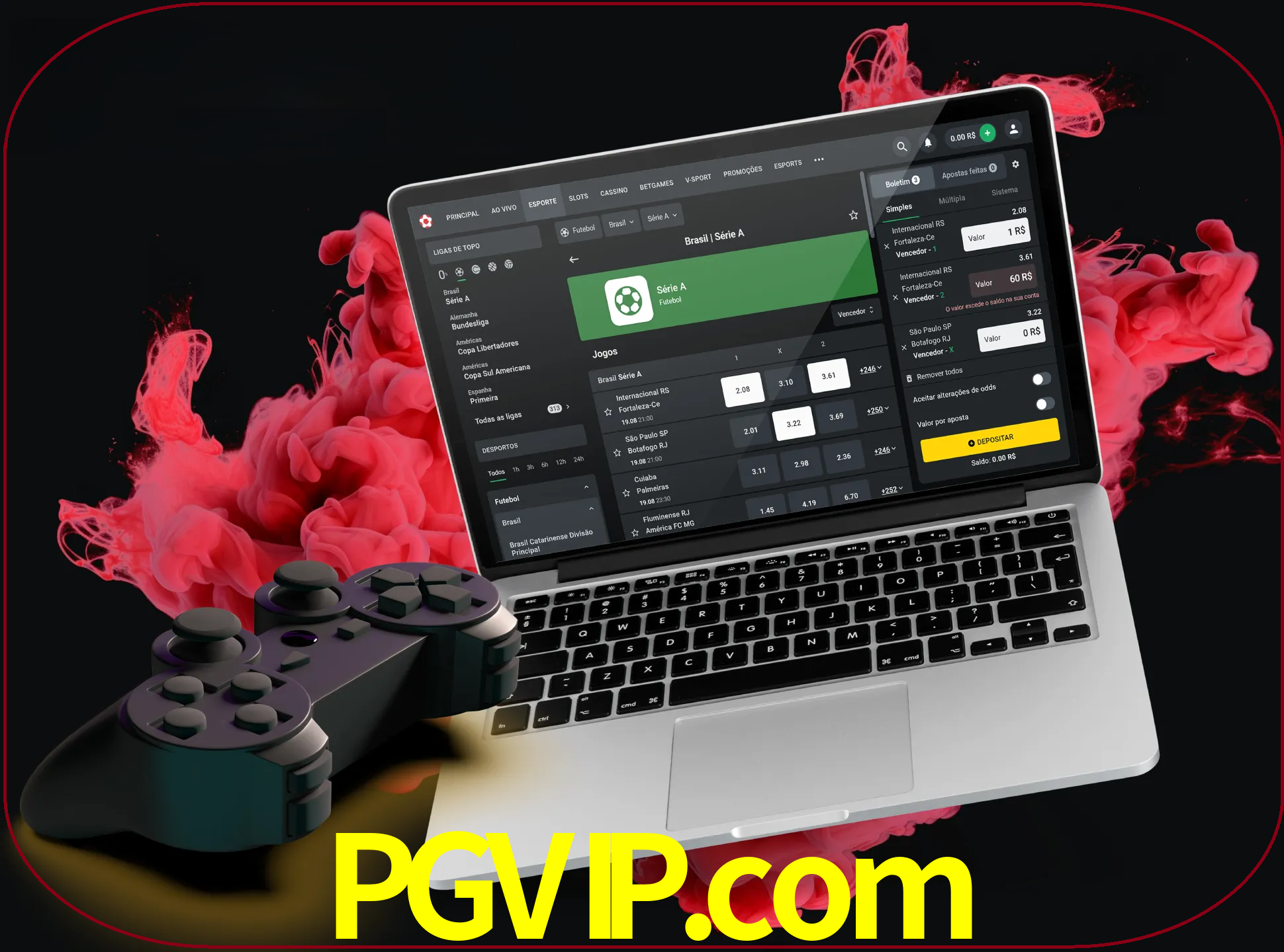 Visite a secção especial de jogos de vídeo em pgvip para descobrir em que jogos pode apostar e ganhar muito dinheiro.