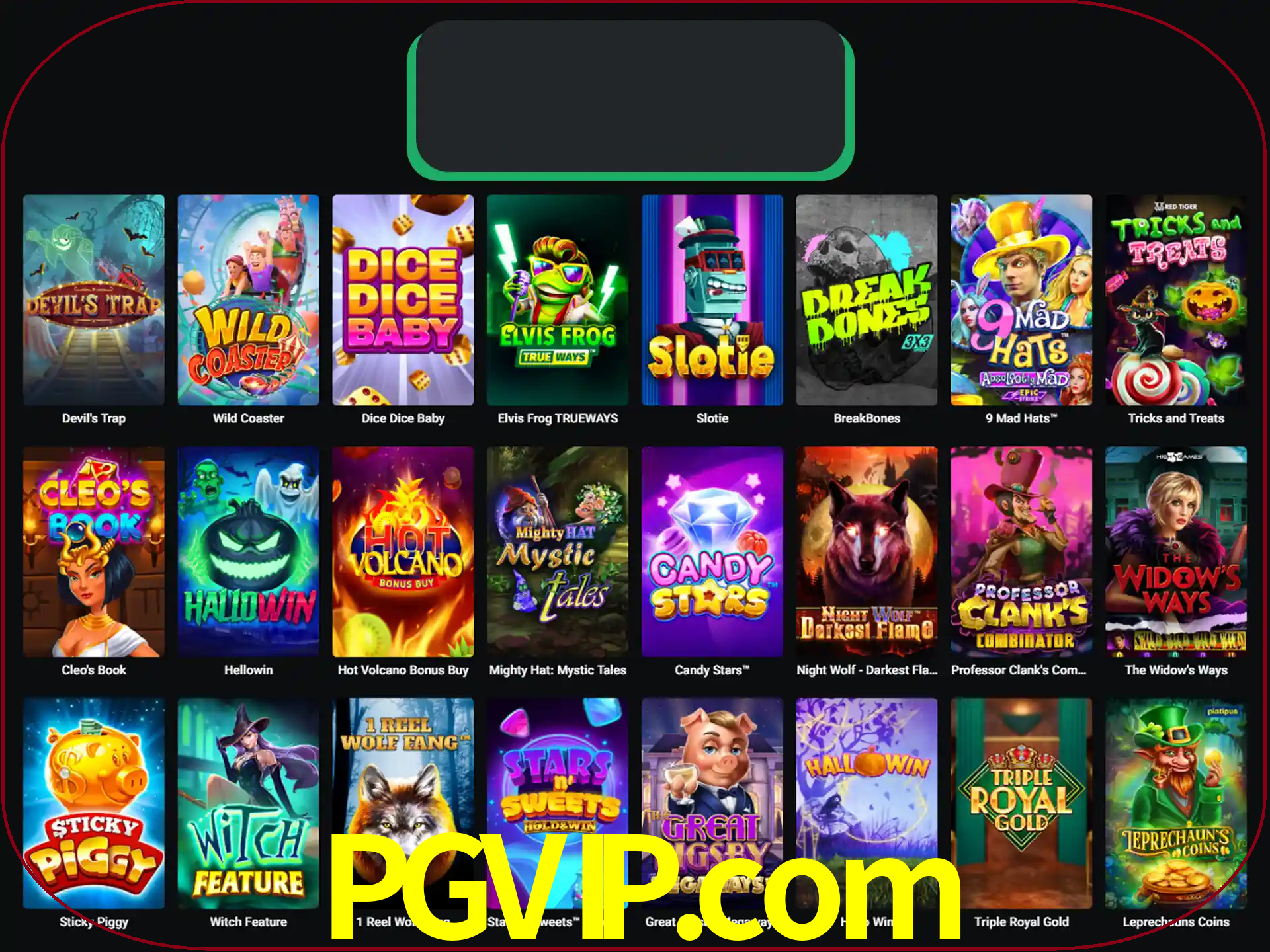 Procure por seus amados jogos de slot.
