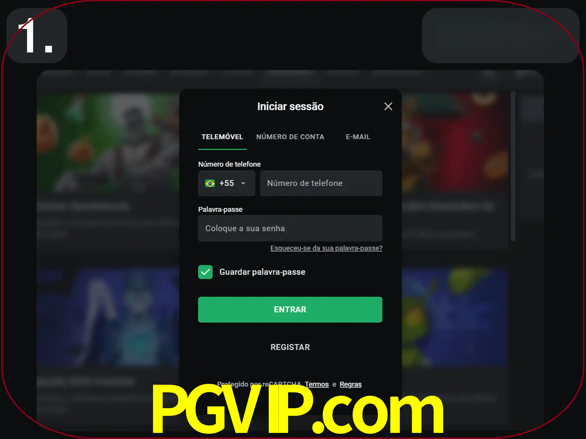 Acesse o site.