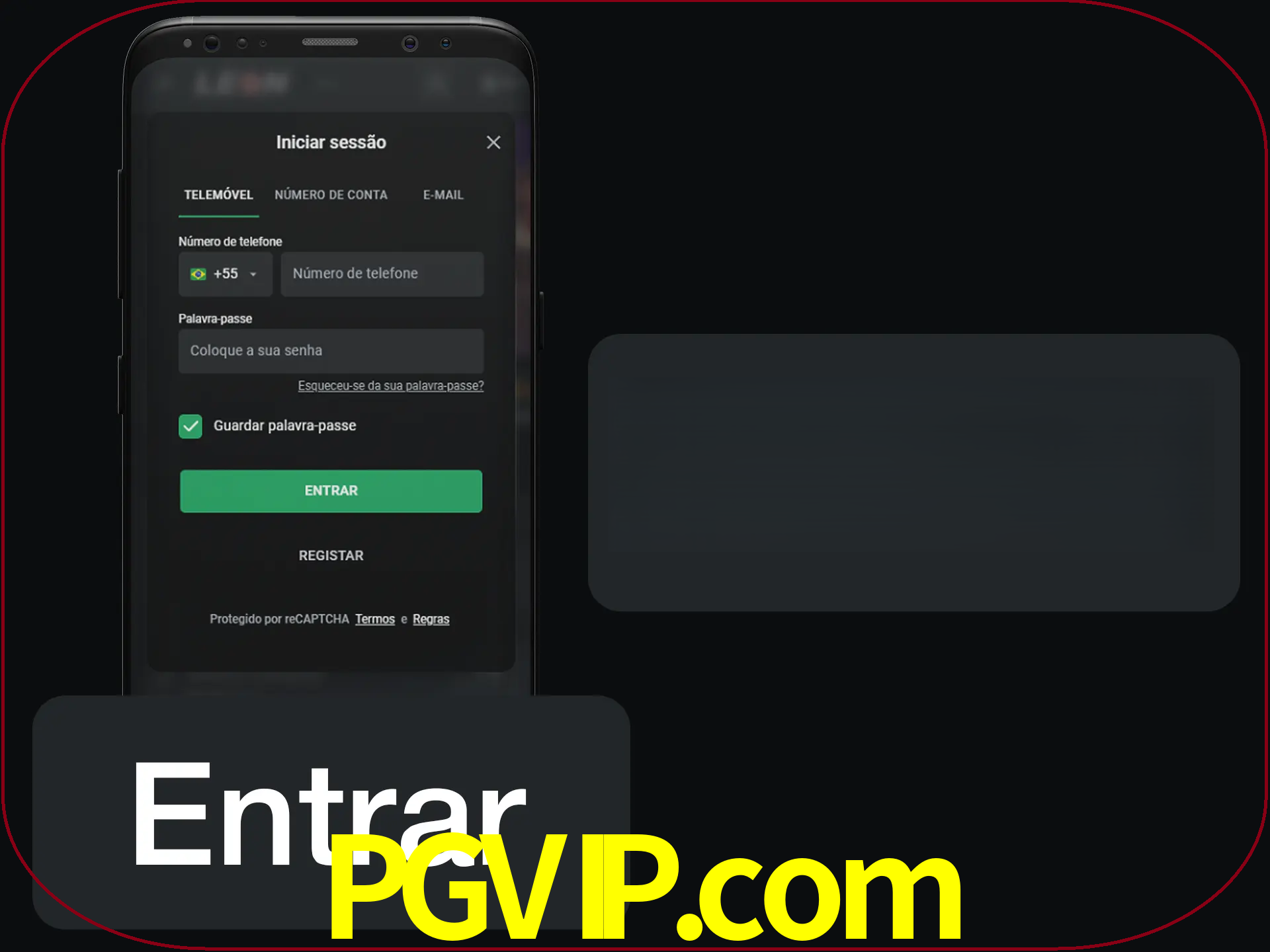 Faça o login para começar a apostar e jogar no cassino.